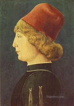 若い男の肖像 Cosme Tura Oil Paintings